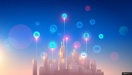 高科技科技素材 高科技技术 信息传递 数据分析 信息分布 信息整合 科技背景设计素材平面设计