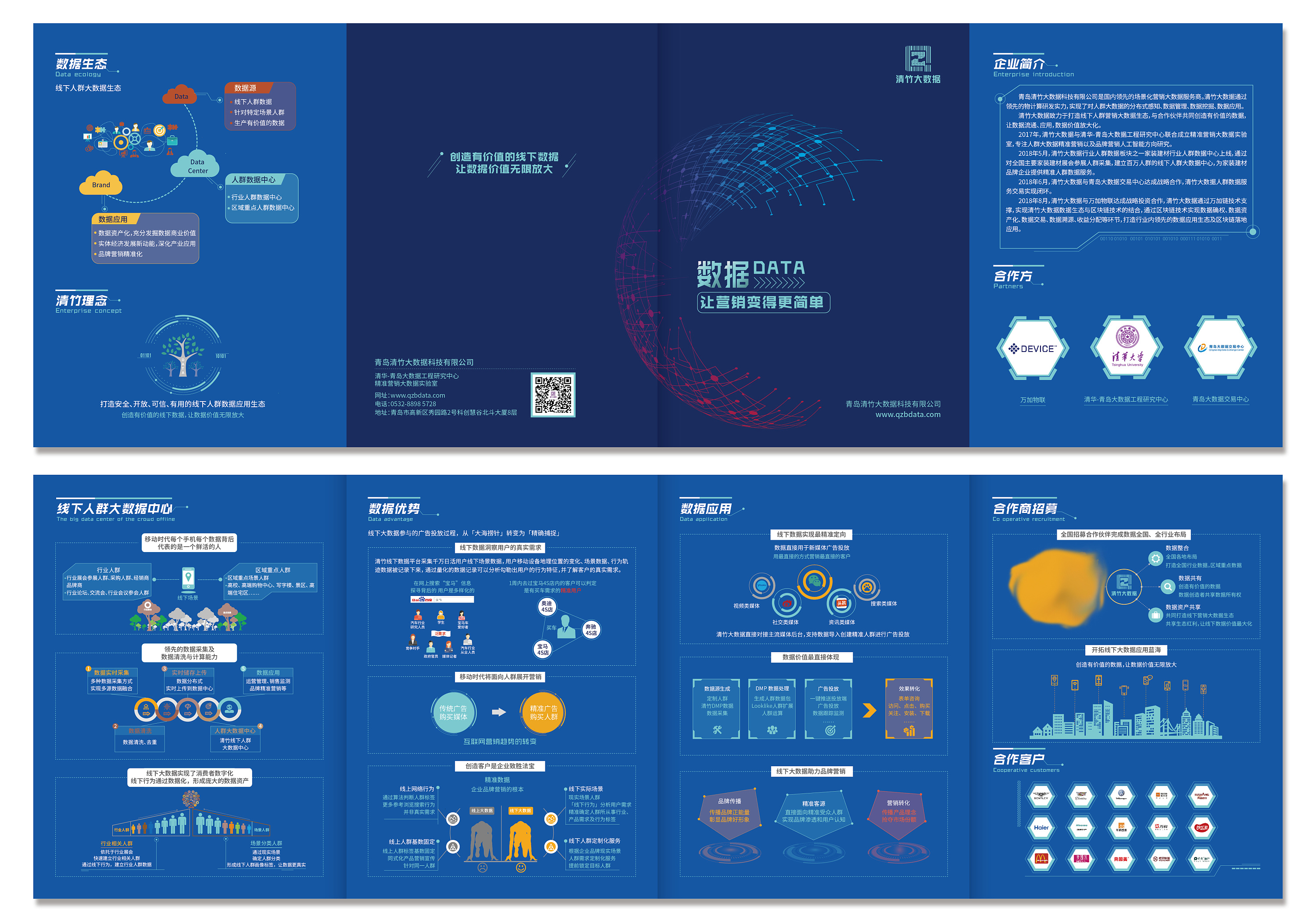 科技四折页|平面|宣传品|倔强的小兔子 